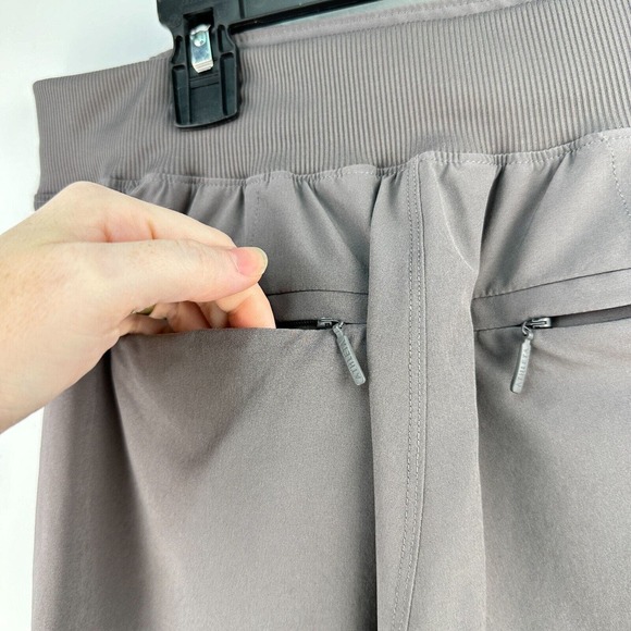 Athleta Shorts Womens Size 8 Purple Elastic Waist Stretch Workout Activewear - Picture 6 of 10